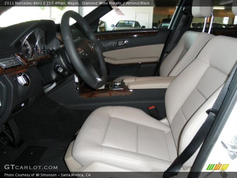 Diamond White Metallic / Almond/Black 2011 Mercedes-Benz E 350 4Matic Wagon