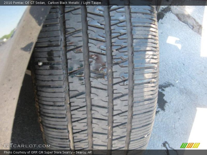 Carbon Black Metallic / Light Taupe 2010 Pontiac G6 GT Sedan