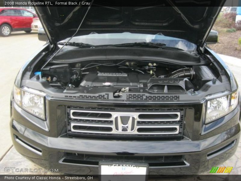 Formal Black / Gray 2008 Honda Ridgeline RTL