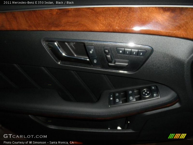 Black / Black 2011 Mercedes-Benz E 350 Sedan