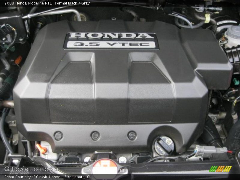 Formal Black / Gray 2008 Honda Ridgeline RTL