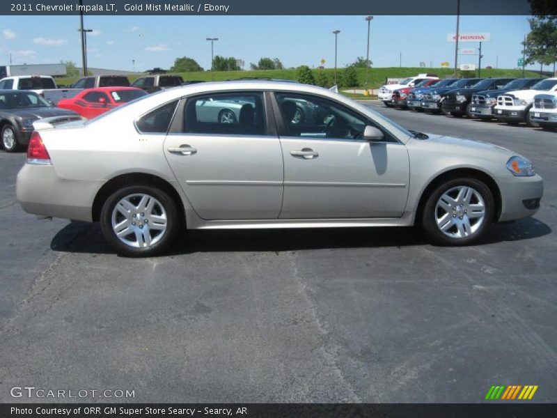 Gold Mist Metallic / Ebony 2011 Chevrolet Impala LT