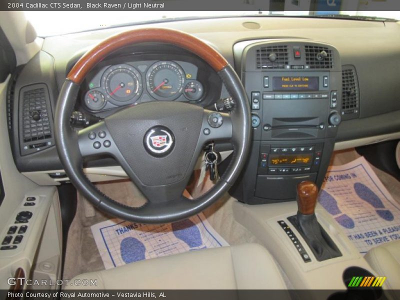 Black Raven / Light Neutral 2004 Cadillac CTS Sedan