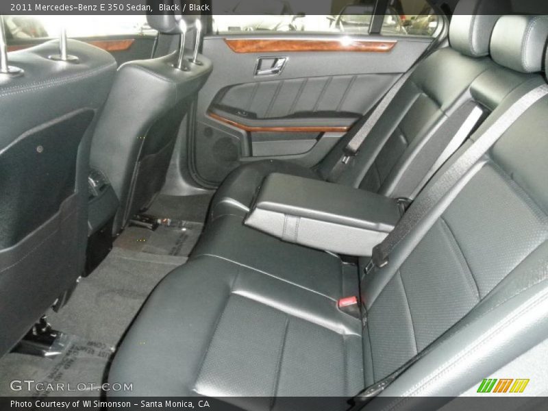 Black / Black 2011 Mercedes-Benz E 350 Sedan