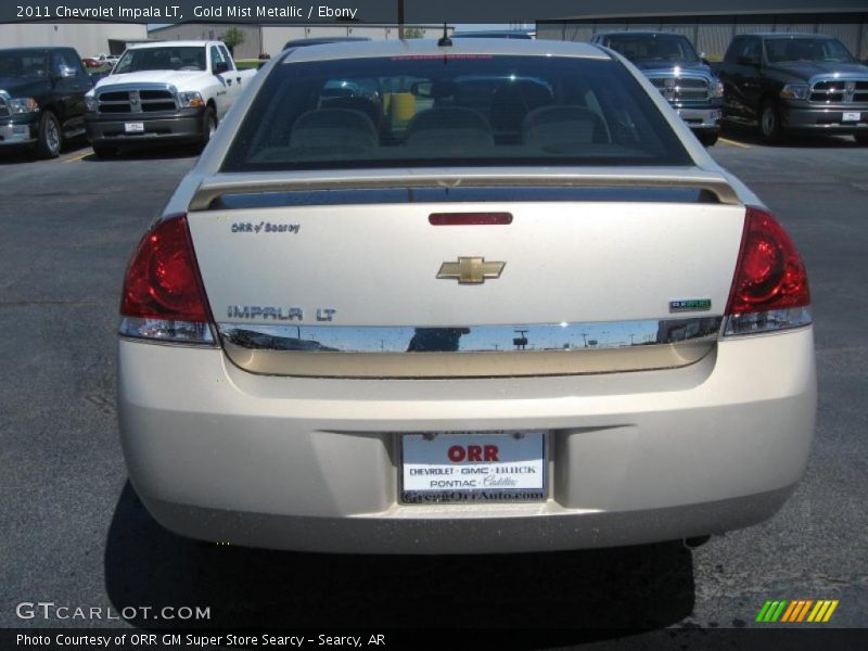 Gold Mist Metallic / Ebony 2011 Chevrolet Impala LT