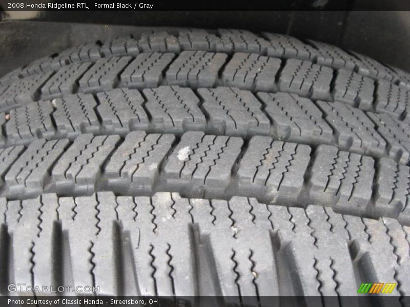 Formal Black / Gray 2008 Honda Ridgeline RTL