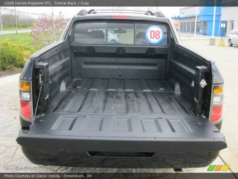 Formal Black / Gray 2008 Honda Ridgeline RTL