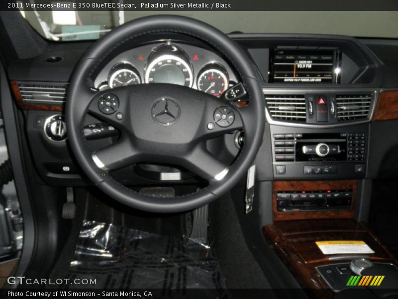 Dashboard of 2011 E 350 BlueTEC Sedan