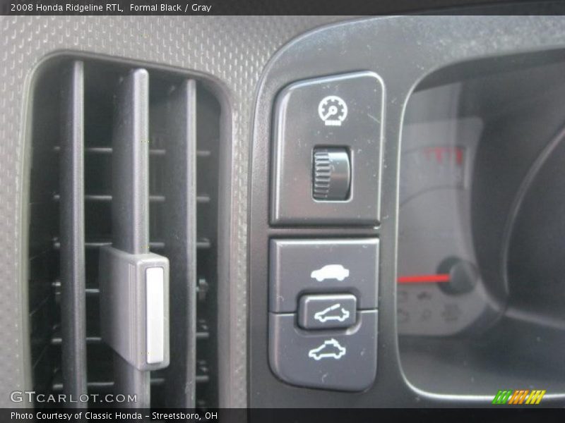 Formal Black / Gray 2008 Honda Ridgeline RTL