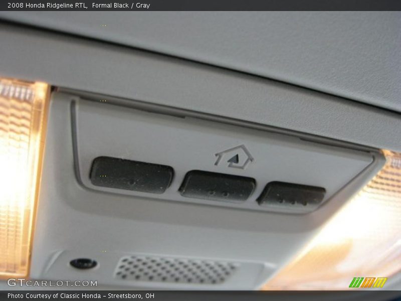 Formal Black / Gray 2008 Honda Ridgeline RTL