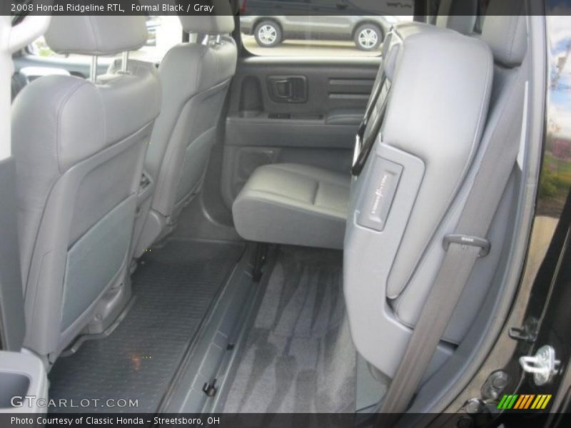 Formal Black / Gray 2008 Honda Ridgeline RTL