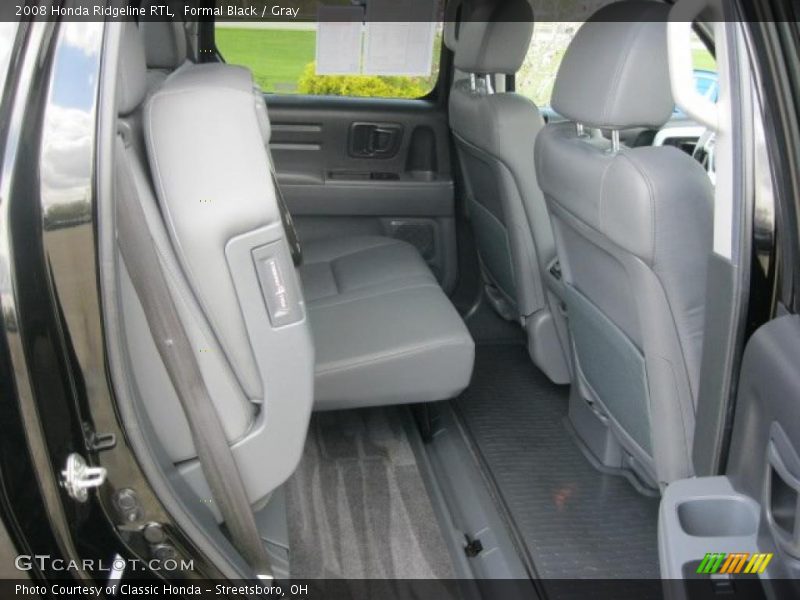 Formal Black / Gray 2008 Honda Ridgeline RTL