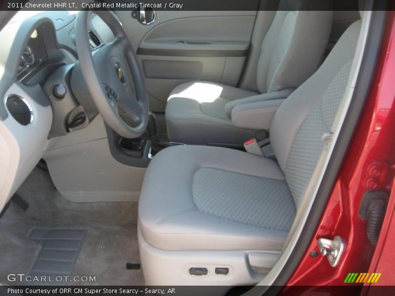Crystal Red Metallic Tintcoat / Gray 2011 Chevrolet HHR LT