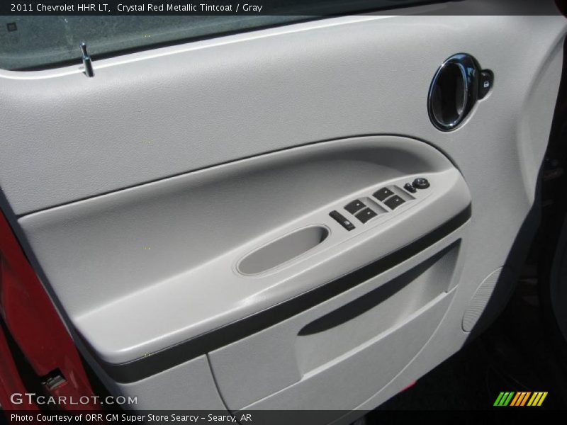 Crystal Red Metallic Tintcoat / Gray 2011 Chevrolet HHR LT