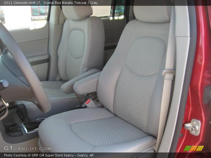 Crystal Red Metallic Tintcoat / Gray 2011 Chevrolet HHR LT