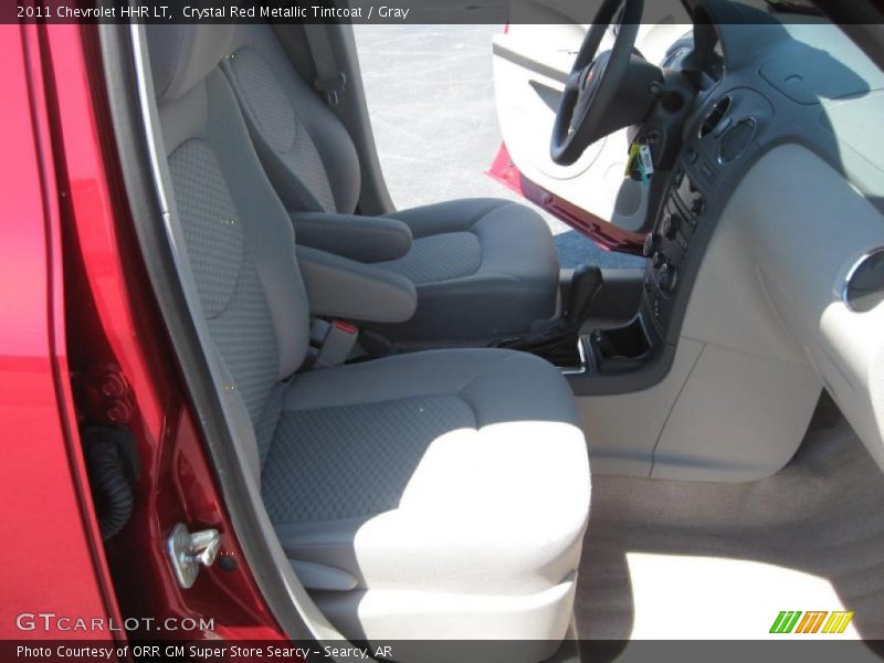 Crystal Red Metallic Tintcoat / Gray 2011 Chevrolet HHR LT
