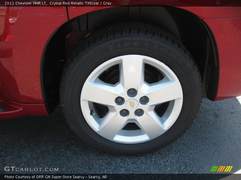 Crystal Red Metallic Tintcoat / Gray 2011 Chevrolet HHR LT