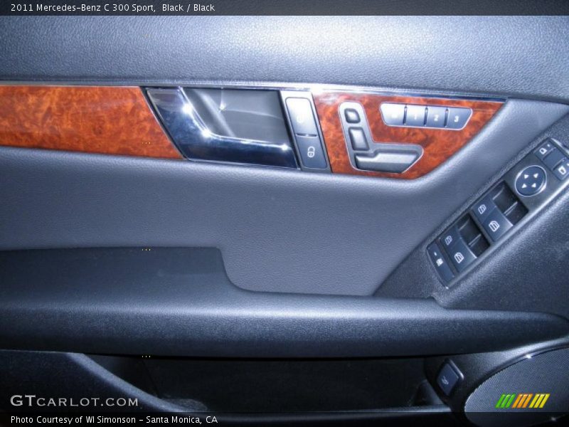 Black / Black 2011 Mercedes-Benz C 300 Sport