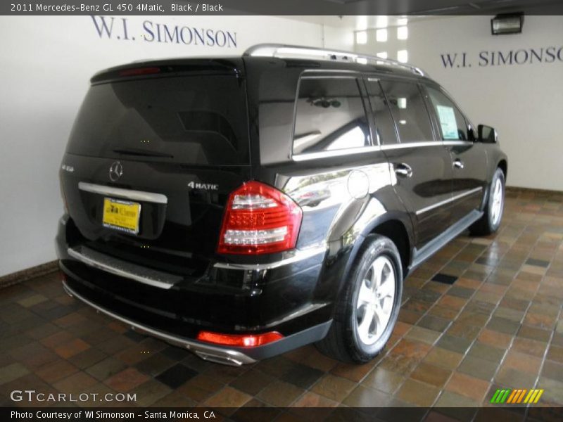 Black / Black 2011 Mercedes-Benz GL 450 4Matic