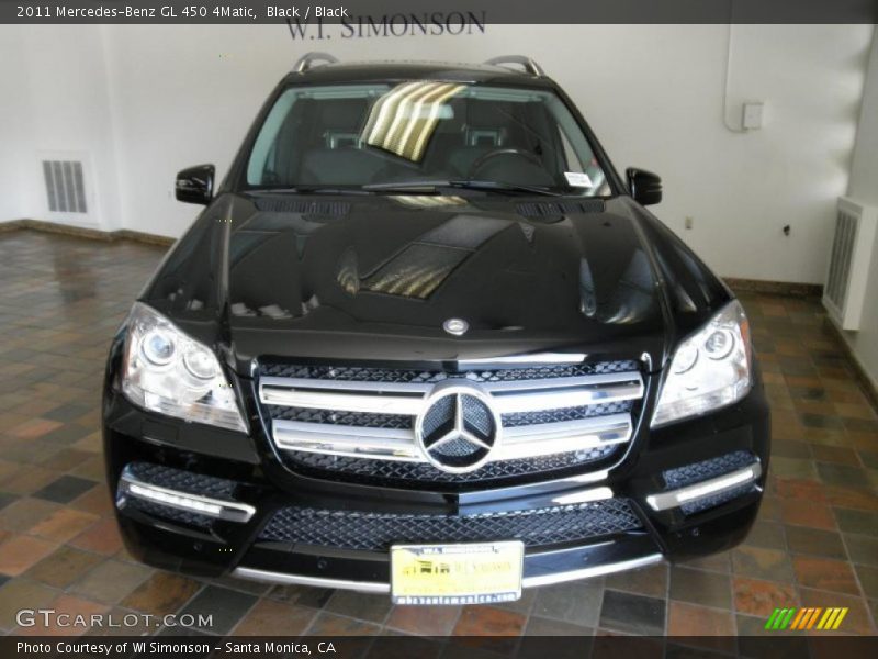Black / Black 2011 Mercedes-Benz GL 450 4Matic