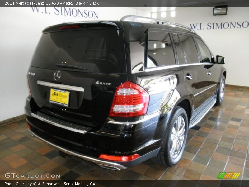 Black / Black 2011 Mercedes-Benz GL 450 4Matic