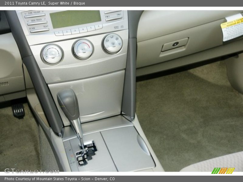Super White / Bisque 2011 Toyota Camry LE