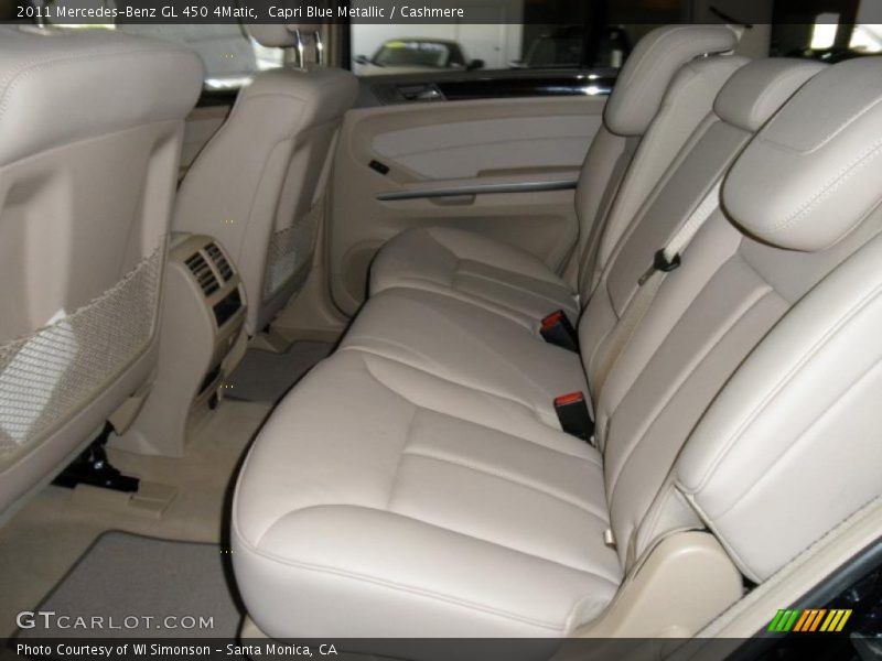Capri Blue Metallic / Cashmere 2011 Mercedes-Benz GL 450 4Matic