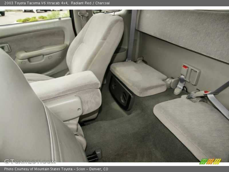 Radiant Red / Charcoal 2003 Toyota Tacoma V6 Xtracab 4x4