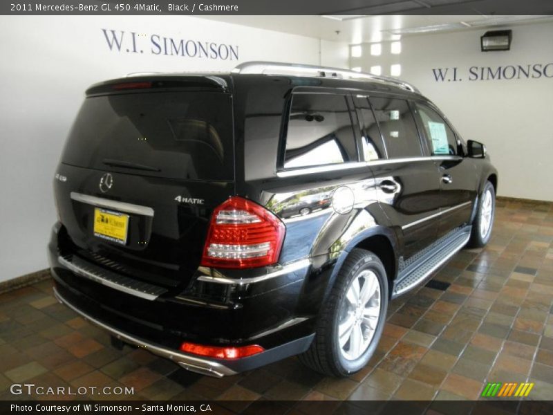 Black / Cashmere 2011 Mercedes-Benz GL 450 4Matic