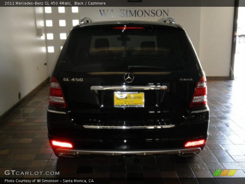 Black / Cashmere 2011 Mercedes-Benz GL 450 4Matic