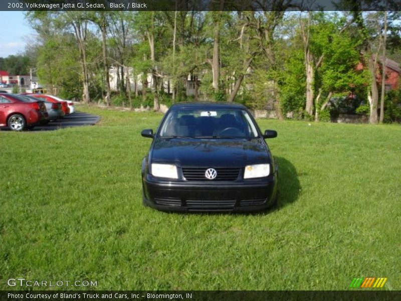 Black / Black 2002 Volkswagen Jetta GL Sedan