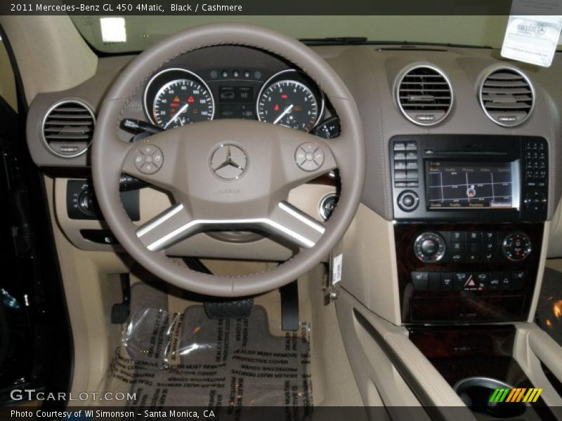 Black / Cashmere 2011 Mercedes-Benz GL 450 4Matic