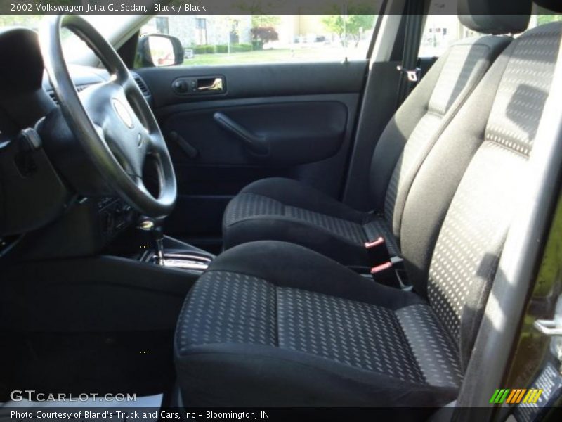 Black / Black 2002 Volkswagen Jetta GL Sedan