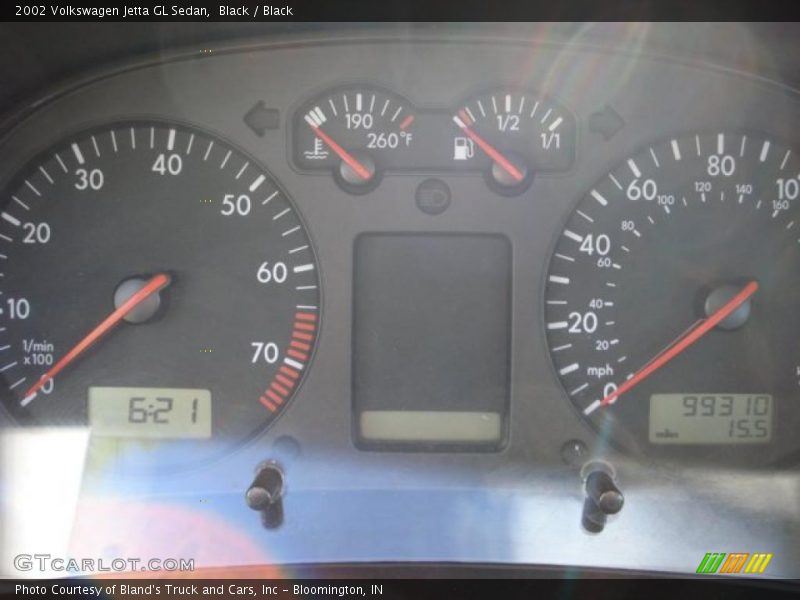 Black / Black 2002 Volkswagen Jetta GL Sedan