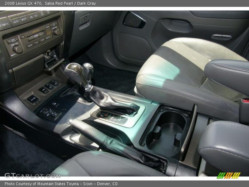 Salsa Red Pearl / Dark Gray 2008 Lexus GX 470