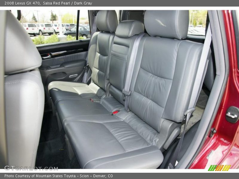 Salsa Red Pearl / Dark Gray 2008 Lexus GX 470
