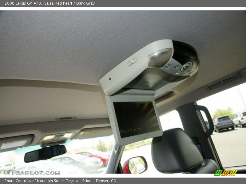 Salsa Red Pearl / Dark Gray 2008 Lexus GX 470