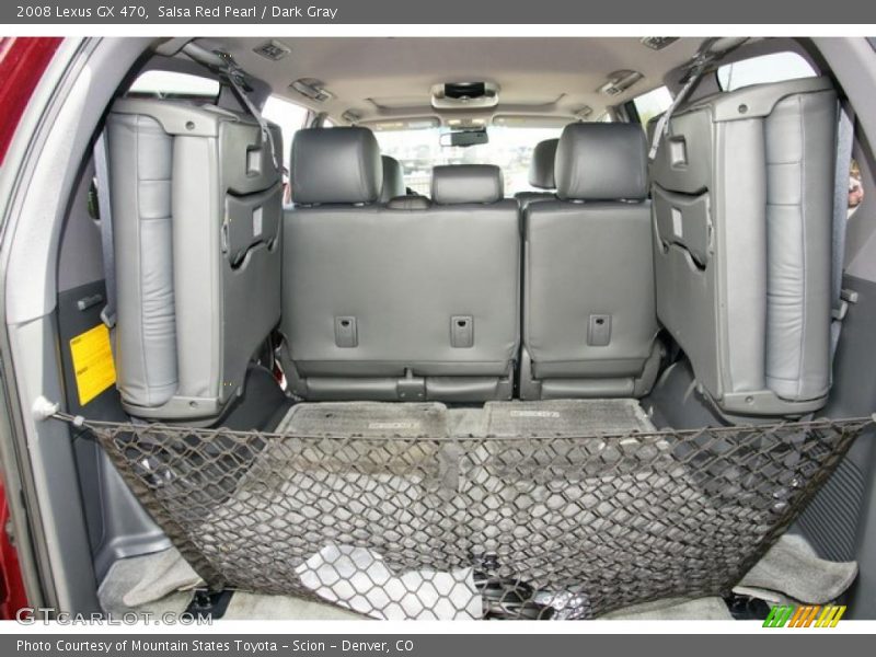 Salsa Red Pearl / Dark Gray 2008 Lexus GX 470