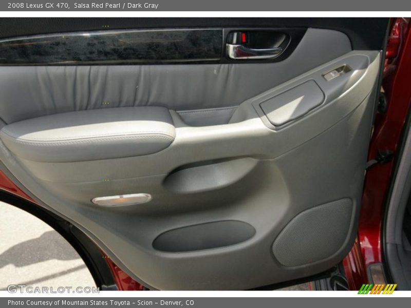 Salsa Red Pearl / Dark Gray 2008 Lexus GX 470
