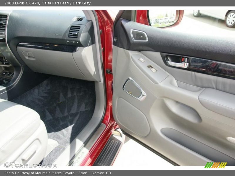 Salsa Red Pearl / Dark Gray 2008 Lexus GX 470