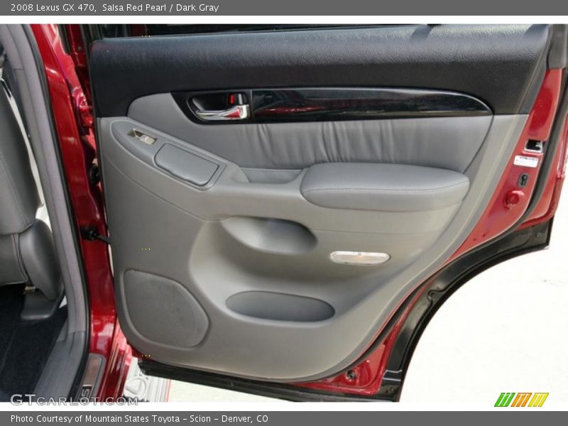 Salsa Red Pearl / Dark Gray 2008 Lexus GX 470