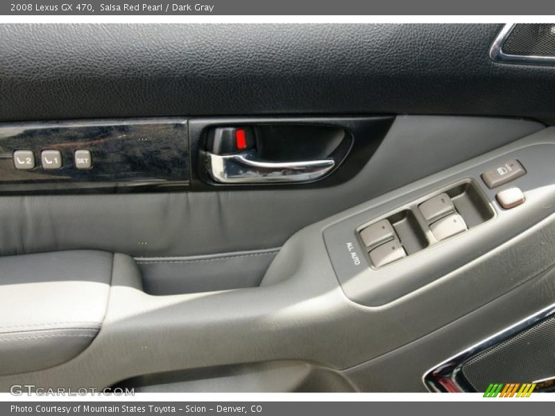 Salsa Red Pearl / Dark Gray 2008 Lexus GX 470