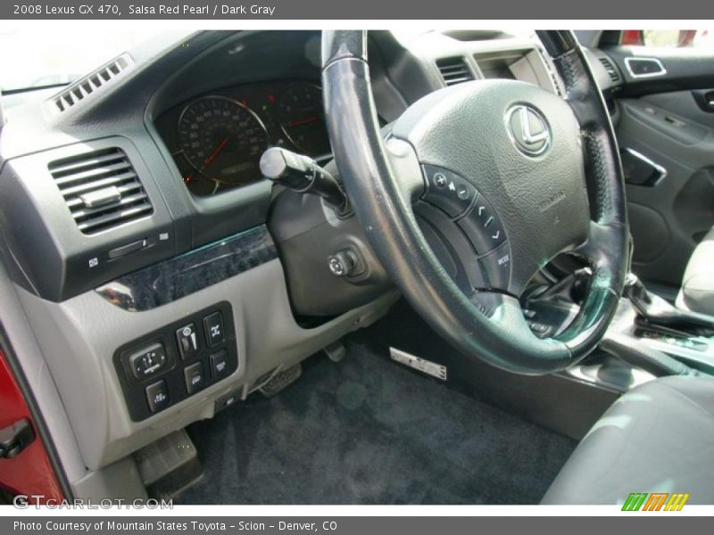 Salsa Red Pearl / Dark Gray 2008 Lexus GX 470