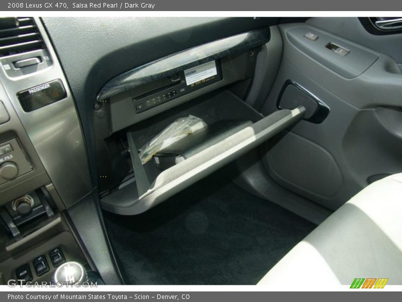 Salsa Red Pearl / Dark Gray 2008 Lexus GX 470