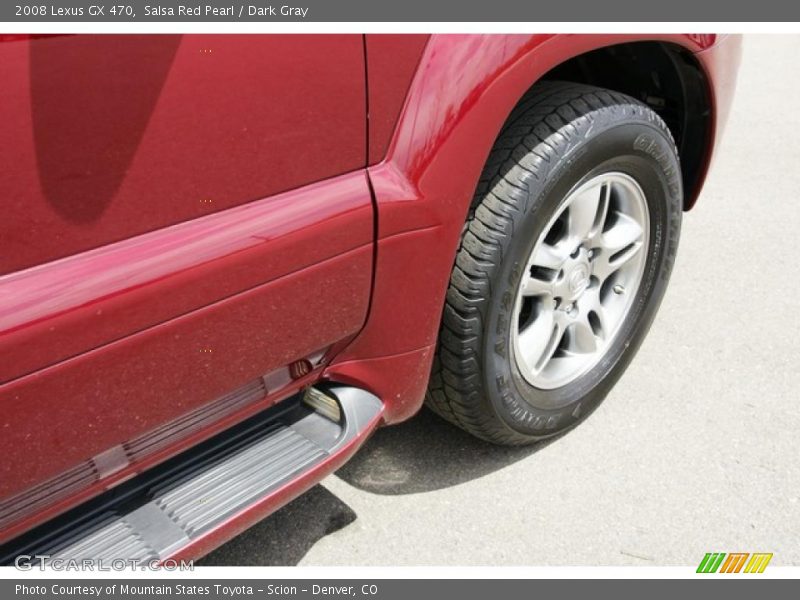 Salsa Red Pearl / Dark Gray 2008 Lexus GX 470