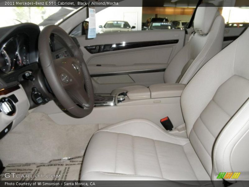  2011 E 550 Cabriolet Almond/Mocha Interior