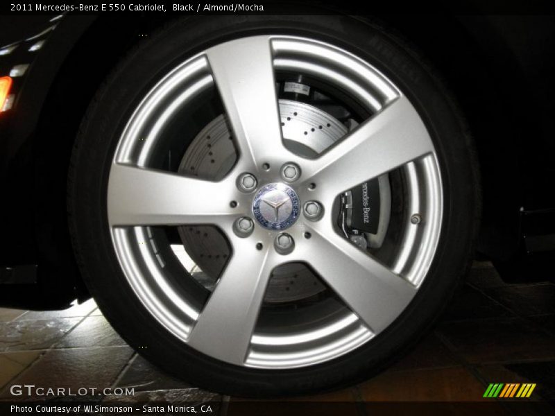  2011 E 550 Cabriolet Wheel
