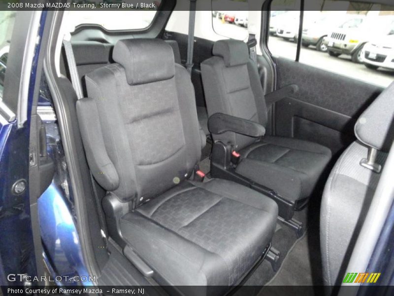 Stormy Blue / Black 2008 Mazda MAZDA5 Touring