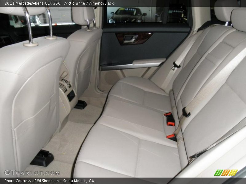 Arctic White / Almond/Black 2011 Mercedes-Benz GLK 350