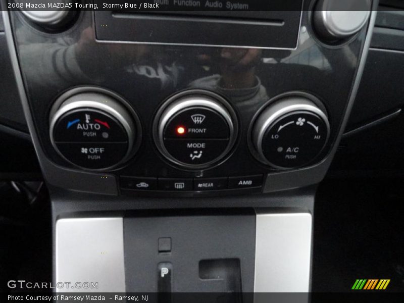 Stormy Blue / Black 2008 Mazda MAZDA5 Touring